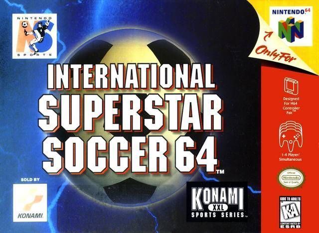 International Superstar Soccer '98 (USA) Game Cover